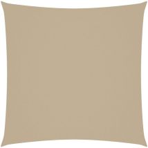 Voile de parasol Tissu Oxford carré 7x7 m Beige - Fimei
