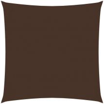 FIMEI Voile de parasol Tissu Oxford carré 2x2 m Marron