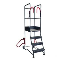 Plateforme de travail 150 kg acier 4 marches - Fimm