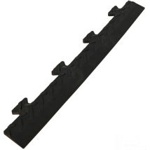 Artplast - Bordure Male Noire Dalle pvc Clipsable Sol Antidérapant Carré Garage Atelier PS50CRN/M Art Plast