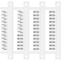 060.48 Cartellino per marcatura 48 pz. - Finder