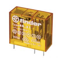 Finder - rele 12Vac 1Cto Conmutado 10A/250Vac 40318012.0000