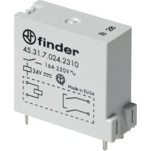 45.31.7.024.0310 Relais pour circuits imprimés 24 v/dc 16 a 1 no (t) 1 pc(s) - Finder