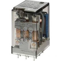 Finder - 55 Series Relais de puissance 3 rt, bobine 12V c.c. Montage sur ci 1W ( Prix pour 1 )