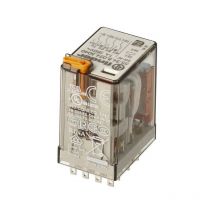 55.34.8.024.5050 Relè ad innesto 24 v/ac 7 a 4 scambi 1 pz. - Finder