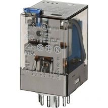 60.13.9.060.0060 Relè ad innesto 60 v/dc 10 a 3 scambi 1 pz. - Finder