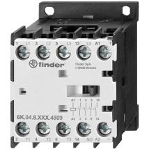 6K.04.8.230.4309 Relè industriale 4 na 4 kW 230 v/ac 9 a 1 pz. - Finder