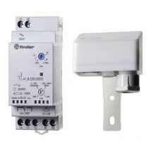 Finder - interruttore crepuscolare attacco din 2 moduli 230V 11.41.8.230