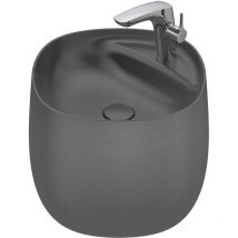 Fineceramic lavabo suspendu avec socle intégré beyond Roca