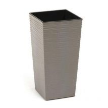 Finesse Eco Rattan Pot Grey - Small