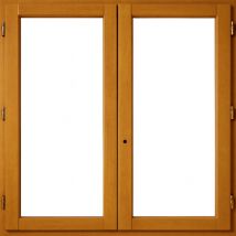 Finestra in legno a 2 vetri Altezza 60 X Larghezza 120 (dimensioni del tavolo)