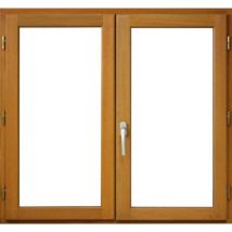 Gd Menuiseries - Finestra in legno a 2 vetri Altezza 195 x Larghezza 120 (dimensioni del tavolo)+ manico