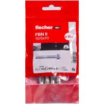 4 goujons d'ancrage fbn ii Ø10 x 71 mm /4B Fischer