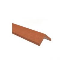 Finition latérale lame terrasse bois composite - Brun Exotique - 220 cm