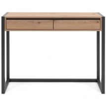 Finori - Console Table Denver 44 Artisan Oak and Anthracite Grey