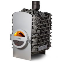 Fintec - lora Robust 14,6 kW Holz-Saunaofen holzbefeuerter Saunaofen mit BImSchV 2