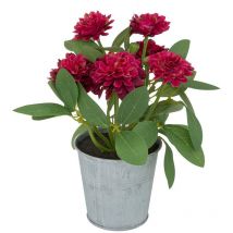 Fiori artificiali in zinco h20cm Atmosphera Créateur D'intérieur