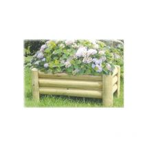 Fioriadera en bois de pin autoclavé 58x28xh30 cm Lasa Country