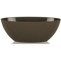 Vaso barca tortora 35 cm