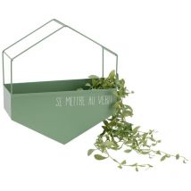 Fioriera esagonale in metallo Go green