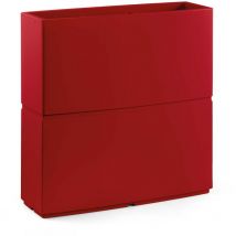 Fioriera in resina "Patio" 80 cm. Rosso Oriente