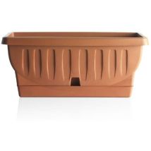 Fioriera Natura 100 cm Terracotta