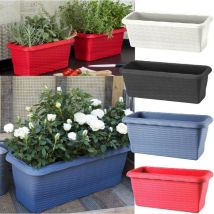 Fioriera Bama 50x20x17,5 colore Corallo