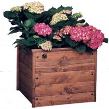 Fioriere In legno Portavasi da Giardino Balcone per esterno made in italy Mod. Cocus L60 x P60 x 60H
