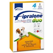 Vebi - Formevet Dog Fipralone Duo 2-10 Kg - Formevet Dog Fipralone Duo 2-10 Kg - Confezione Da 4 Pipette