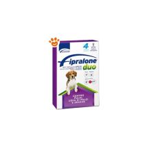 Formevet Dog Fipralone Duo 10-20 Kg - Formevet Dog Fipralone Duo 10-20 Kg - Confezione Da 4 Pipette