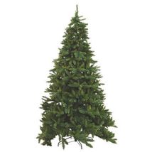 Arbre De Noël « Bavière » 240 Cm – 2371 Branches – Pvc + Pe – Base En Métal