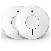 2 rilevatori ottici Q-Label con batteria di 10 anni, FA6120-INT-T2 (sostituzione ST-622/ST-620, nuova generazione), confezione da 2 pezzi - Fireangel