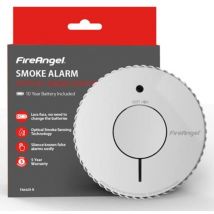 FireAngel Optical Smoke Alarm Sealed with 10 Year Life Battery