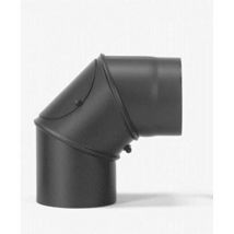 RD150/SET RD150/B-Tubo a Gomito, Nero - Firefix