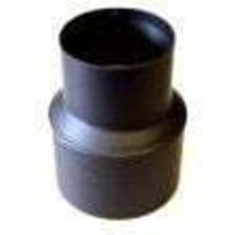 Firefix - Reduzierstück Ø 150 - 130 Mm Schwarz Ofenrohr Reduzierung Rauchrohr