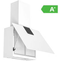 Firegas - 60cm cooker hood, energy saving brushless motor, low noise, powerful suction, 9 speeds, 532.4 m³/h, exhaust or recirculation mode,