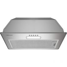 Cappa aspirante Incasso 52 cm, Espulsione/Ricircolo con led, 3 livelli di potenza, Cappa base mobile integrata - Firegas