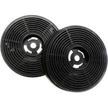 Filtro a carbone n. CC110, Filtro a carbone di ricambio per ventilazione canalizzata, Filtro a carbone n. CC110 per cappa aspirante Facile