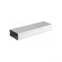 Edil plast La Ventilazione tubo rettangolare aerazione canalizzata 220X90 mm da 1 m bianco CT1229B