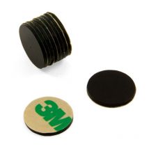 Adesivo N42 Black Epossy Magnet Per Arti, Artigianato, Produzione Di Modelli, Fai -Da -Te, Hobby, Ufficio e Casa - 15Mm Dia x 1Mm - 1,1kg Di Tiro