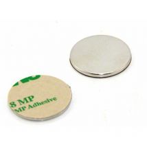 N42 Magneta Adesivo Neodimio N42 Per Arti, Mestieri, Produzione Di Modelli, Fai -Da -Te, Hobby e Imballaggi - 25mm Dia x 2mm Di Spessore - 3,5kg