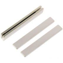 N42 Magneta Neodimio Per Arti, Mestieri, Produzione Di Modelli, Fai -Da -Te, Hobby, Ufficio e Casa - 75mm x 10mm x 3mm Di Spessore - 12,4kg Di Tiro