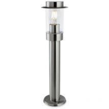 Firstlight Darwin Outdoor Bollards Stainless Steel IP44, E27