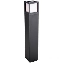 Firstlight Evo - Paletto luminoso a led 1 luce da esterno alto grafite IP54