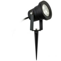 Firstlight Hayes Outdoor Integrated led Wall & Spike Light Black IP65