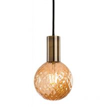Firstlight Products - Firstlight Hudson - Plafonnier à 1 lumière en laiton antique, E27