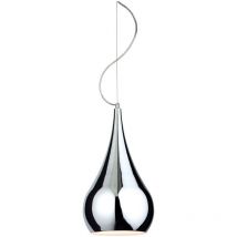 Firstlight Products - Firstlight Jasmin - Suspension de plafond à 1 ampoule en chrome, E27