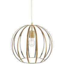 Firstlight Products - Firstlight Lincoln Suspension Laiton Antique avec Verre Clair