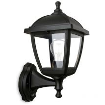 Firstlight Palma Outdoor pir Lámpara de pared con sensor de movimiento Negro IP44, E27