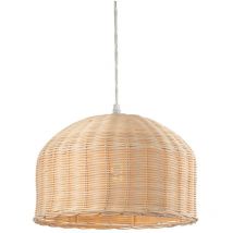 Firstlight Rattan Lampada a sospensione a cupola in rattan naturale